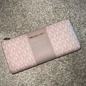 Michael Kors Rose Gold (darker) wallet